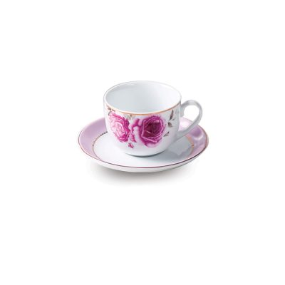 سرویس چینی 12 پارچه چای خوری رزفلاور