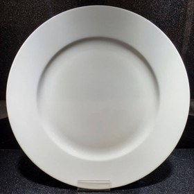 دیس گرد سفید 34سانتی 1عدد